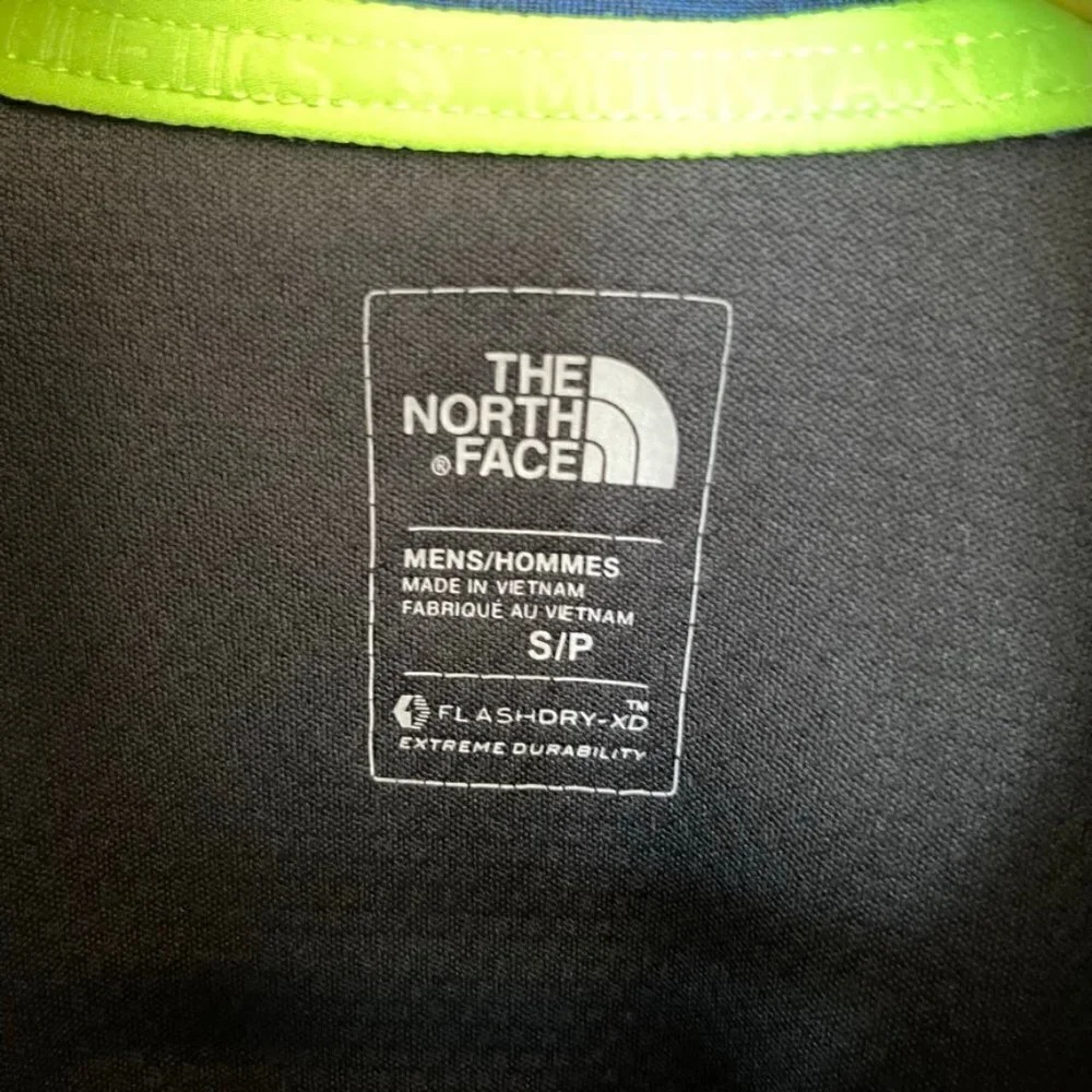 NORTH Face Medium Pullover 1/4 Zip Flashdry XD Size Small Mens